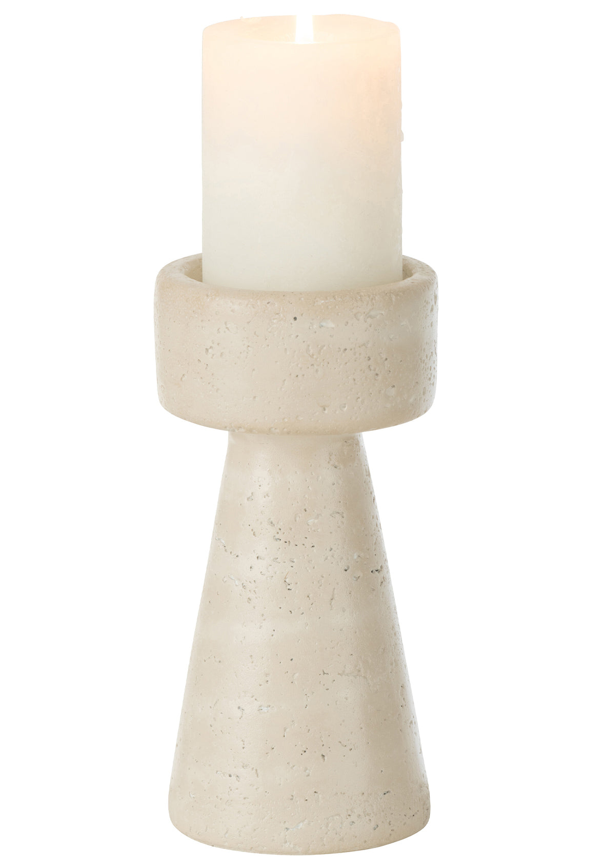 Candelabro cemento Olina