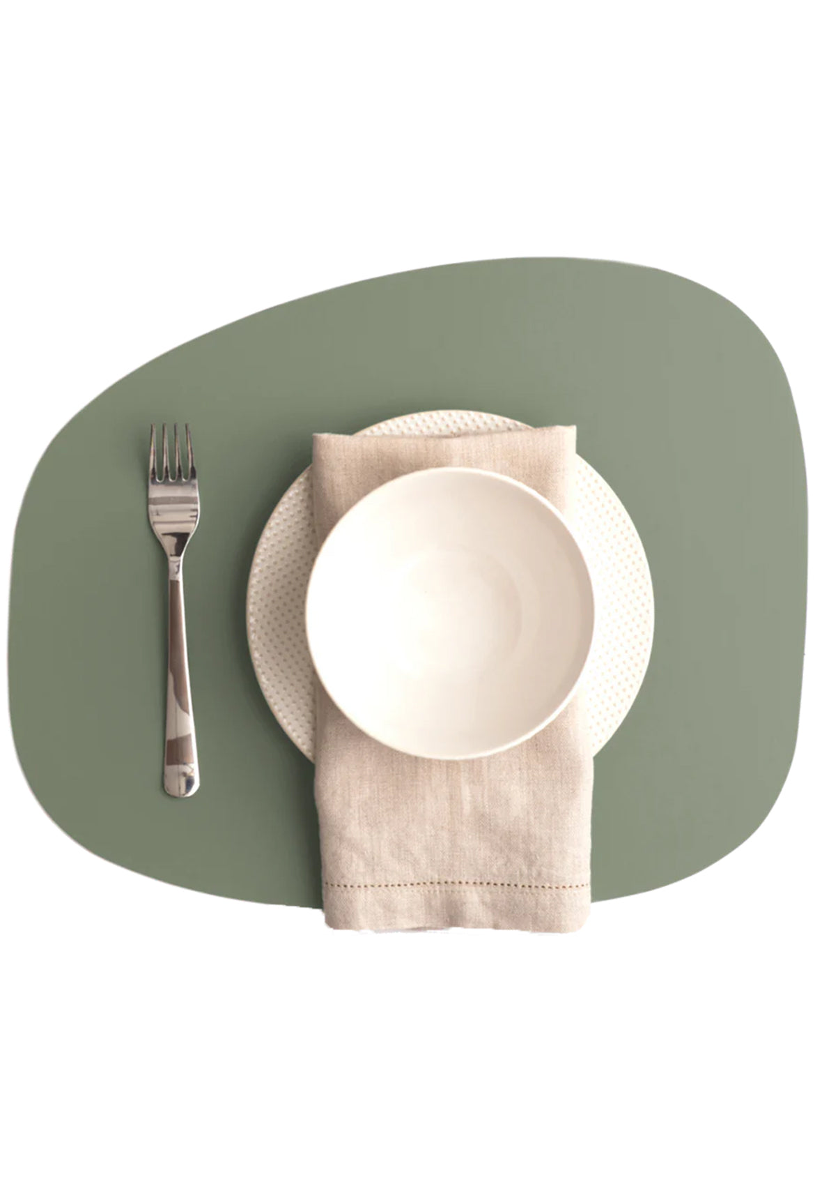 Set de 4 Manteles Individuales de mesa "Stone" en cuero reciclado