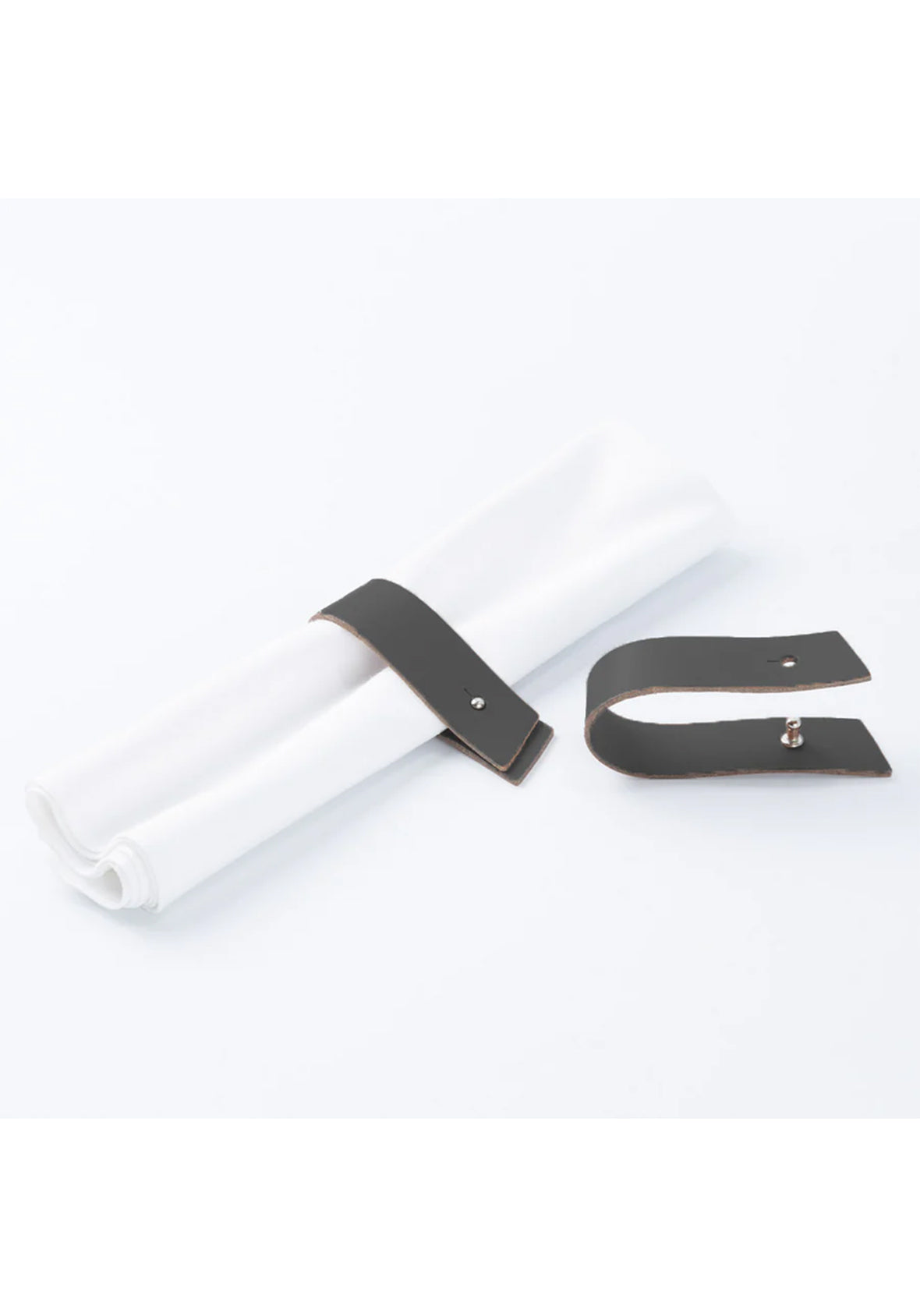 Set de 4 Porta Servilletas en piel reciclada