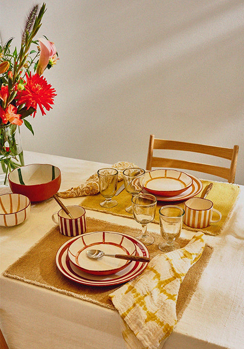 Mantel individual Frivole - de algodón