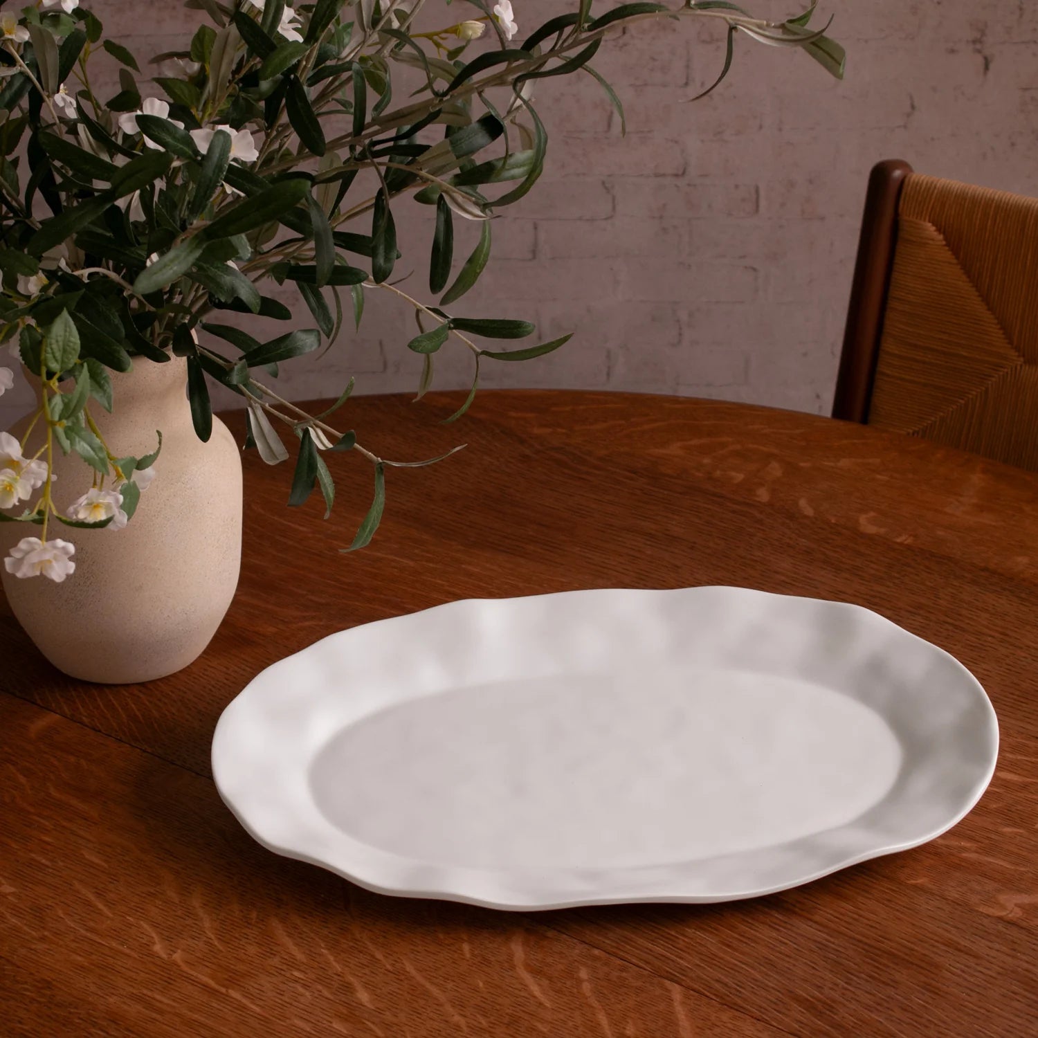 Vida Nube Large Oval Platter
