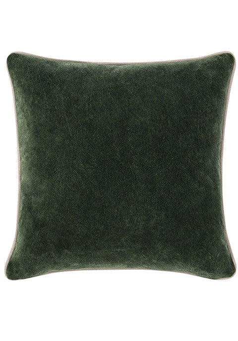 Cojín Heirloom - de terciopelo de algodón