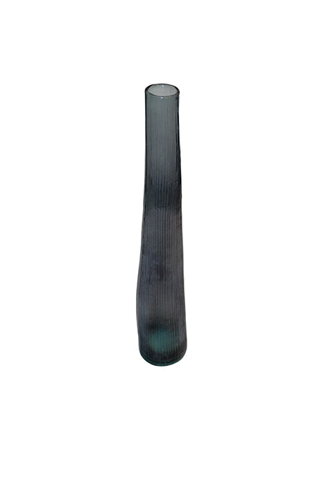Jarrón Harmony de vidrio reciclado azul