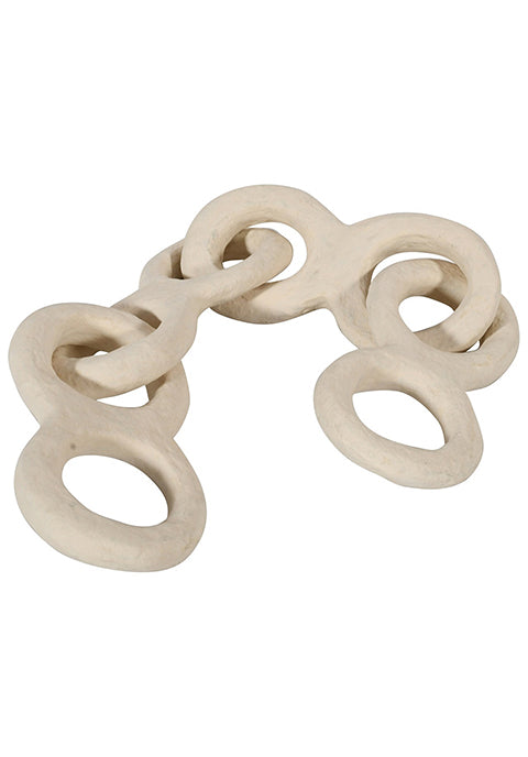 Cadena decorativa Gala- de papel maché Ø 15 cm