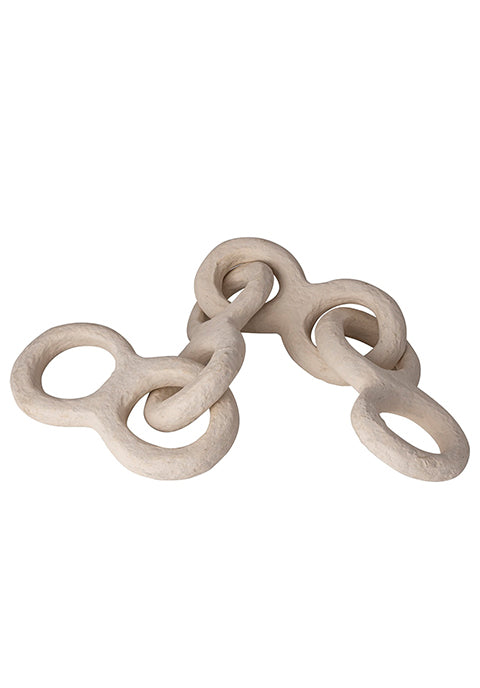 Cadena decorativa Gala- de papel maché Ø 15 cm