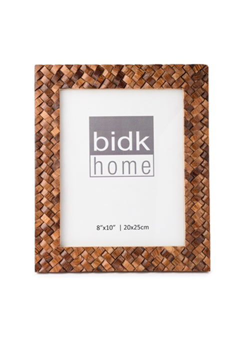 Marco de madera Criss Cross para foto