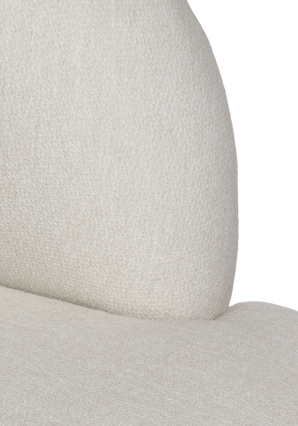 Sillón Individual Lund Tapizado en Bouclé
