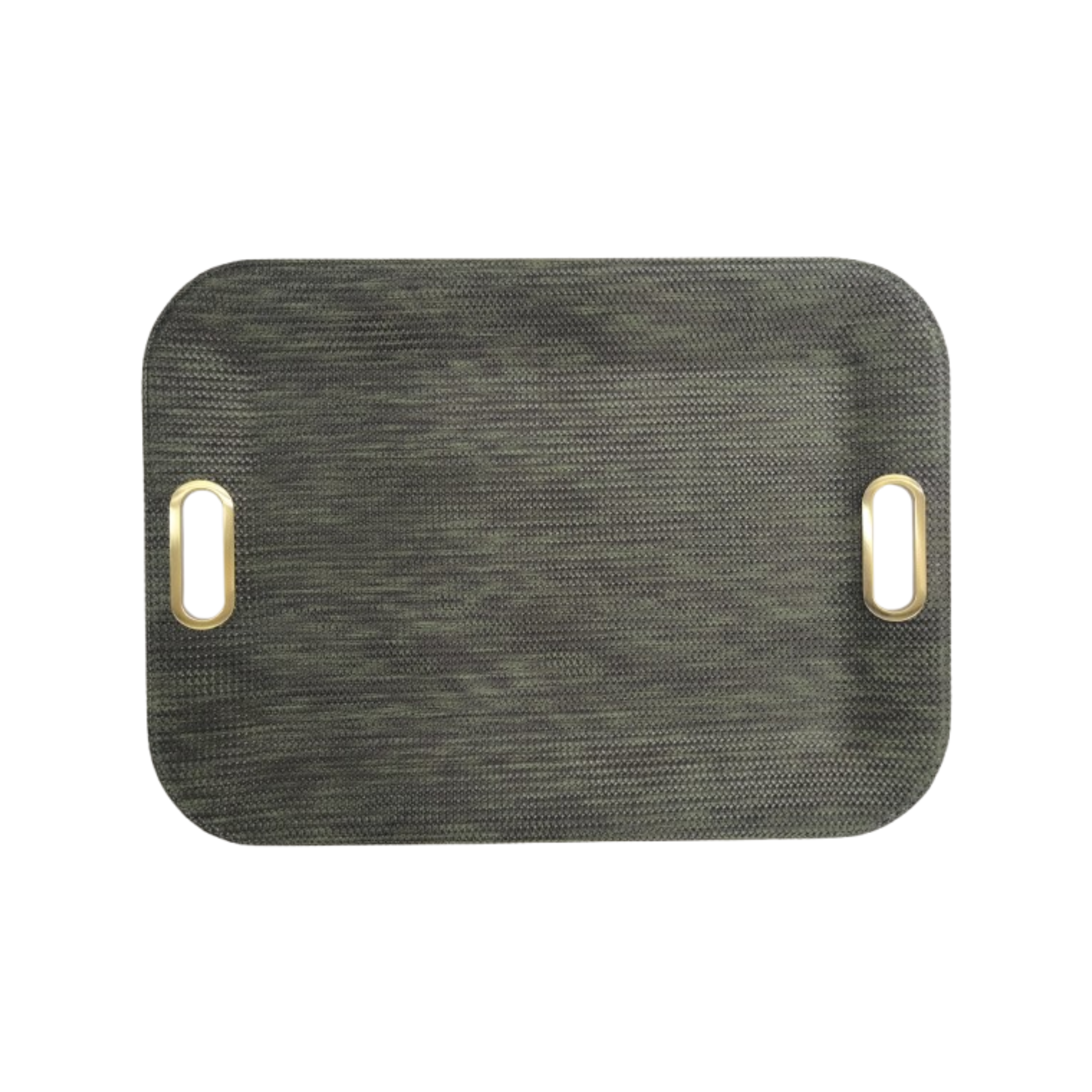 Charola de servicio con asas metálicas Tanner