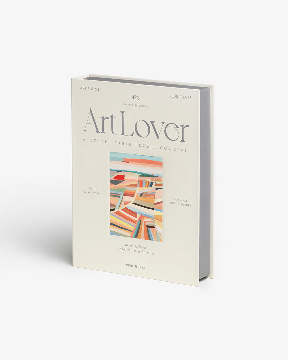 ART LOVER BOOK PUZZLE - MORNING FIELDS, 1000 PCS