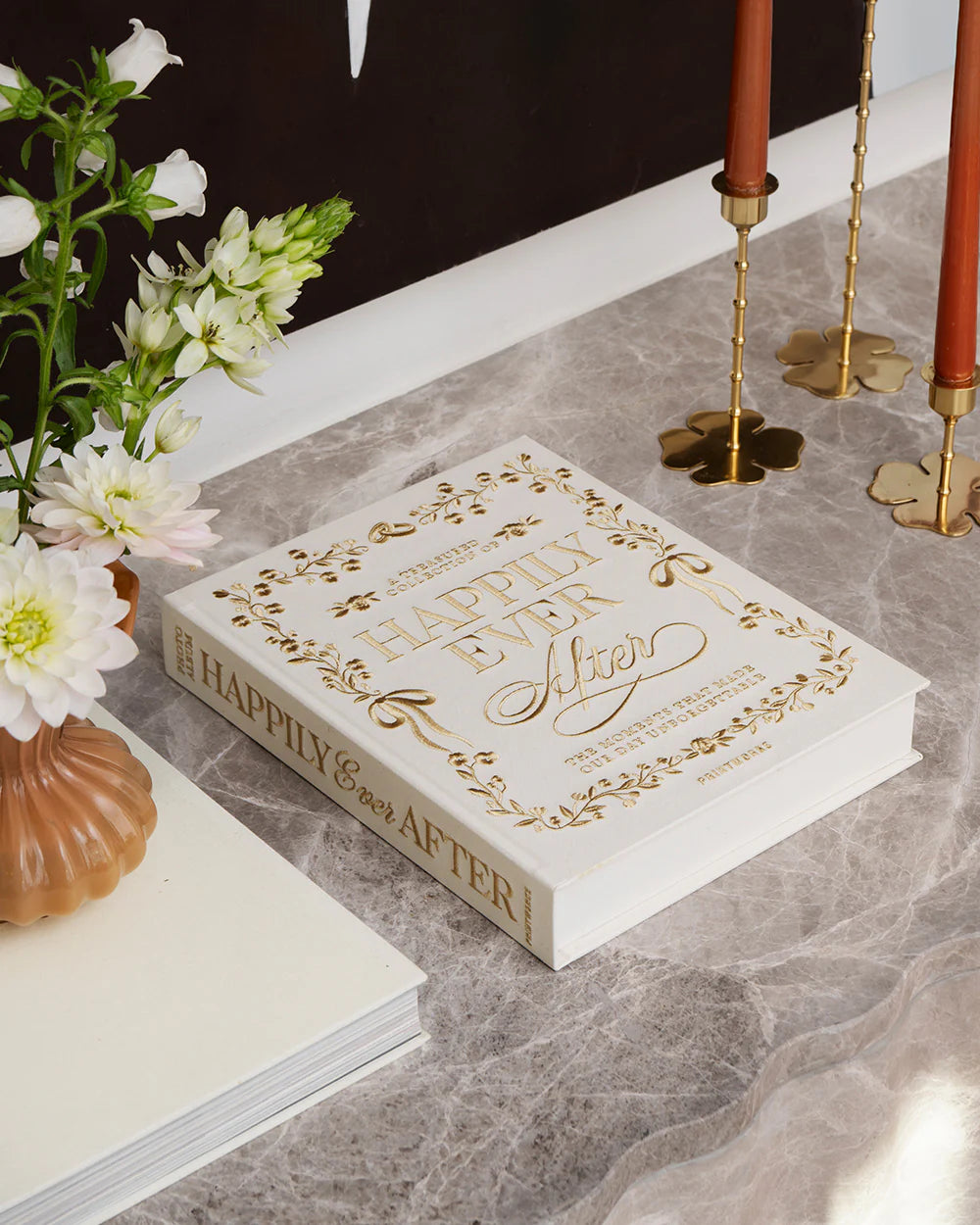 EMBROIDERED PHOTO ALBUM - HAPPILY EVER AFTER