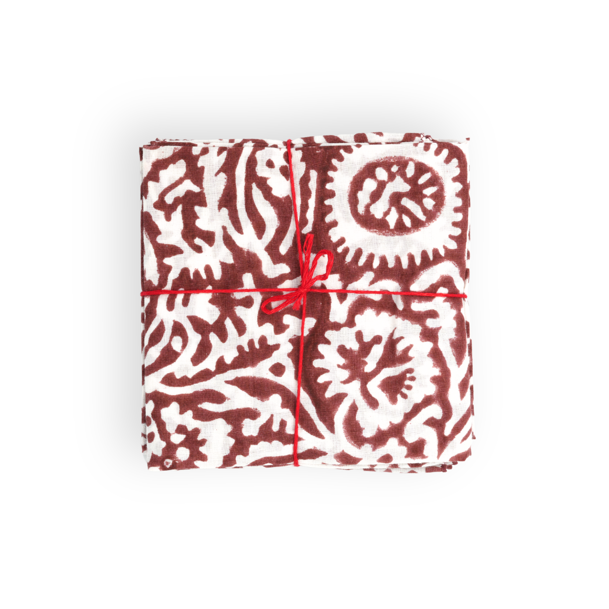 Servilletas Granada (Set de 4) – Algodón Reciclado Artesanal