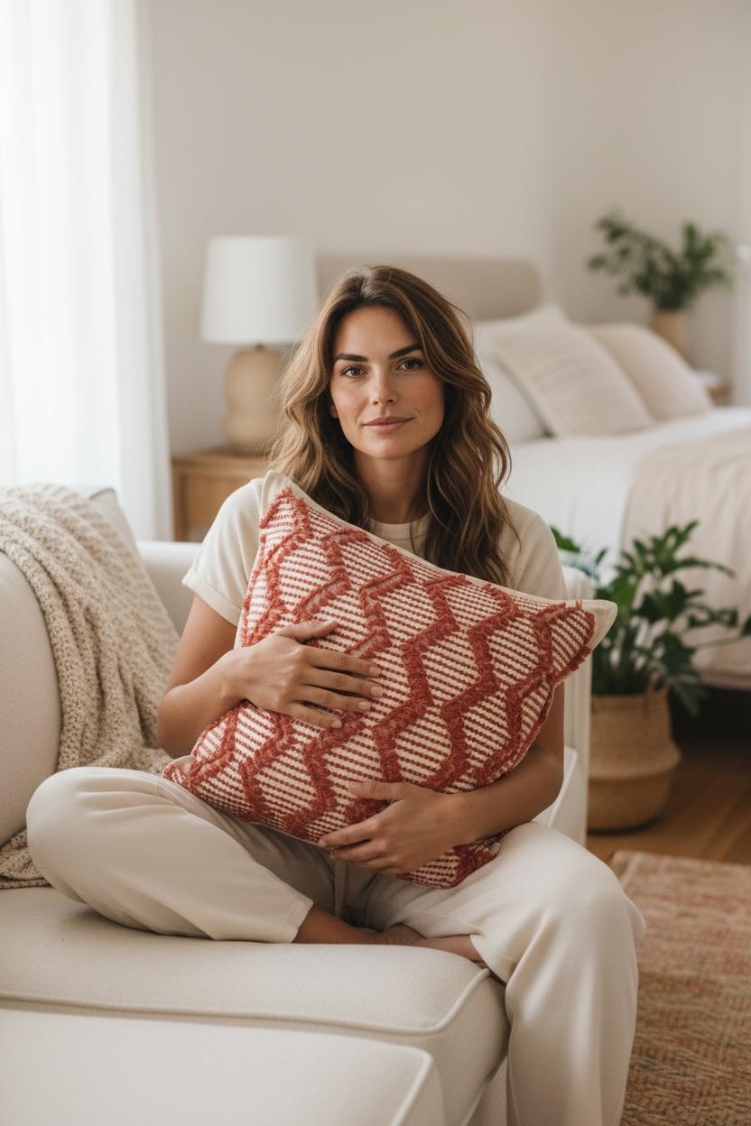 Cojín decorativo Zenzi Artesanal