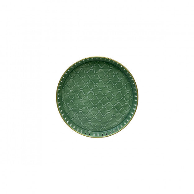 Plateau Riviera /JALI35cm – Charola Decorativa Artesanal de Metal