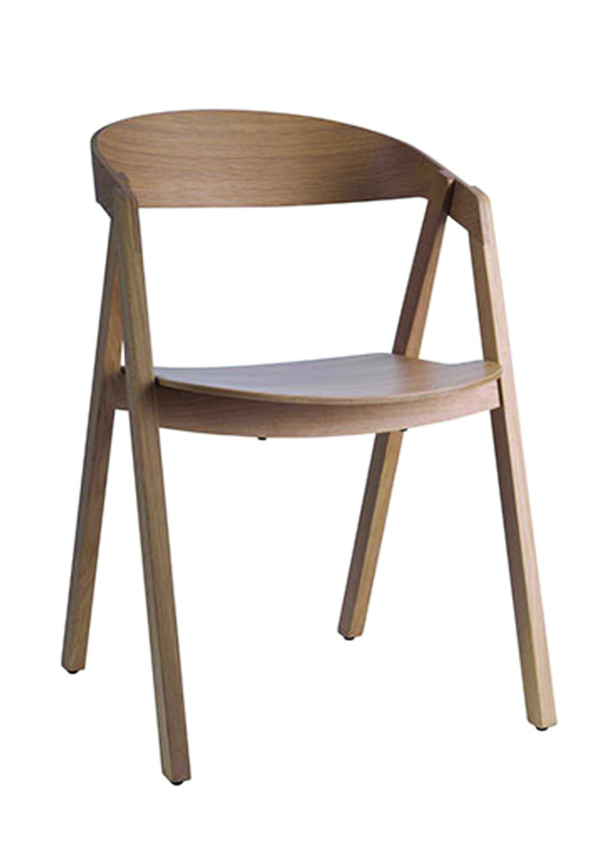 Silla Oslo de Madera Natural diseño Escandinavo