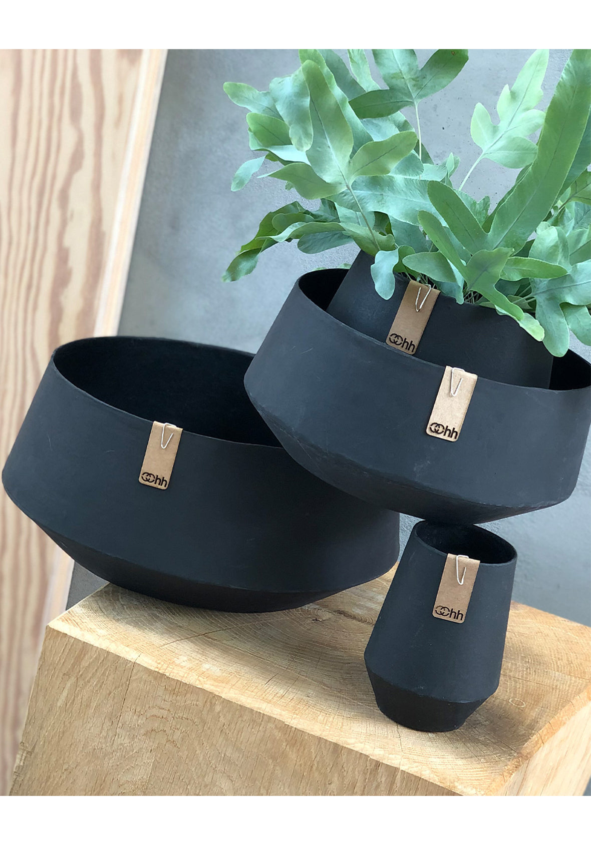 Maceta Tokyo Vase de Papel Reciclado y Diseño Escandinavo