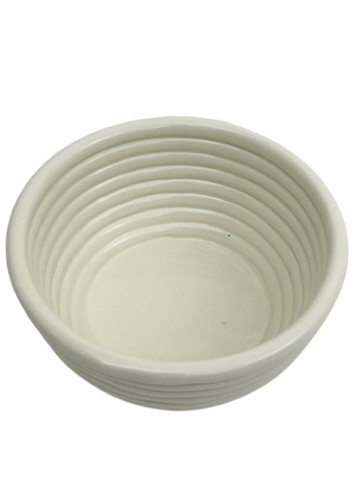 Bowl Acanalado Pequeño Blanco Cerámica