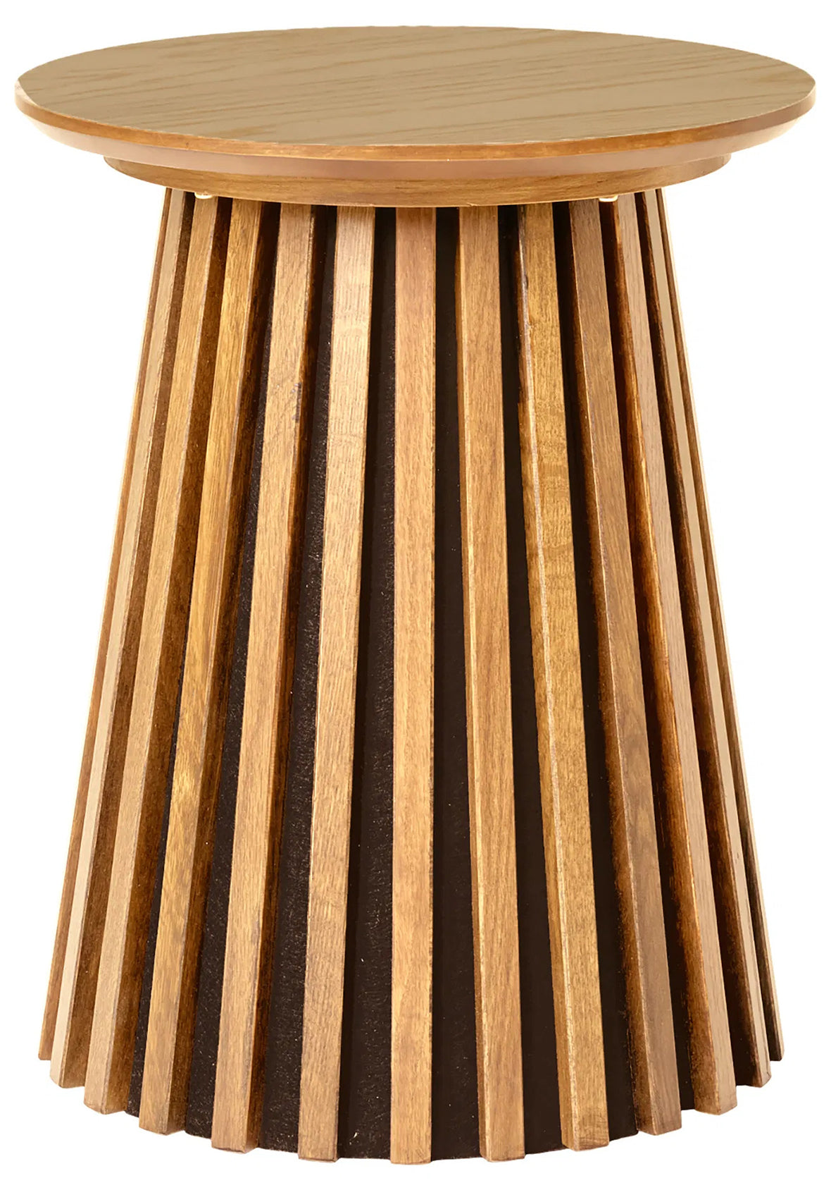 Mesa lateral Kanso en chapa de roble 40cm x 50cm