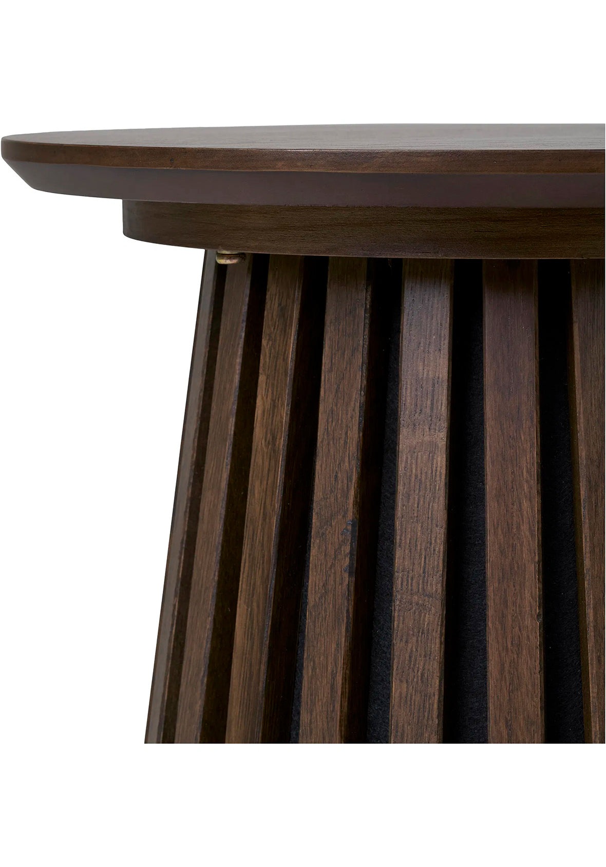 Mesa lateral Kanso en chapa de roble 40cm x 50cm