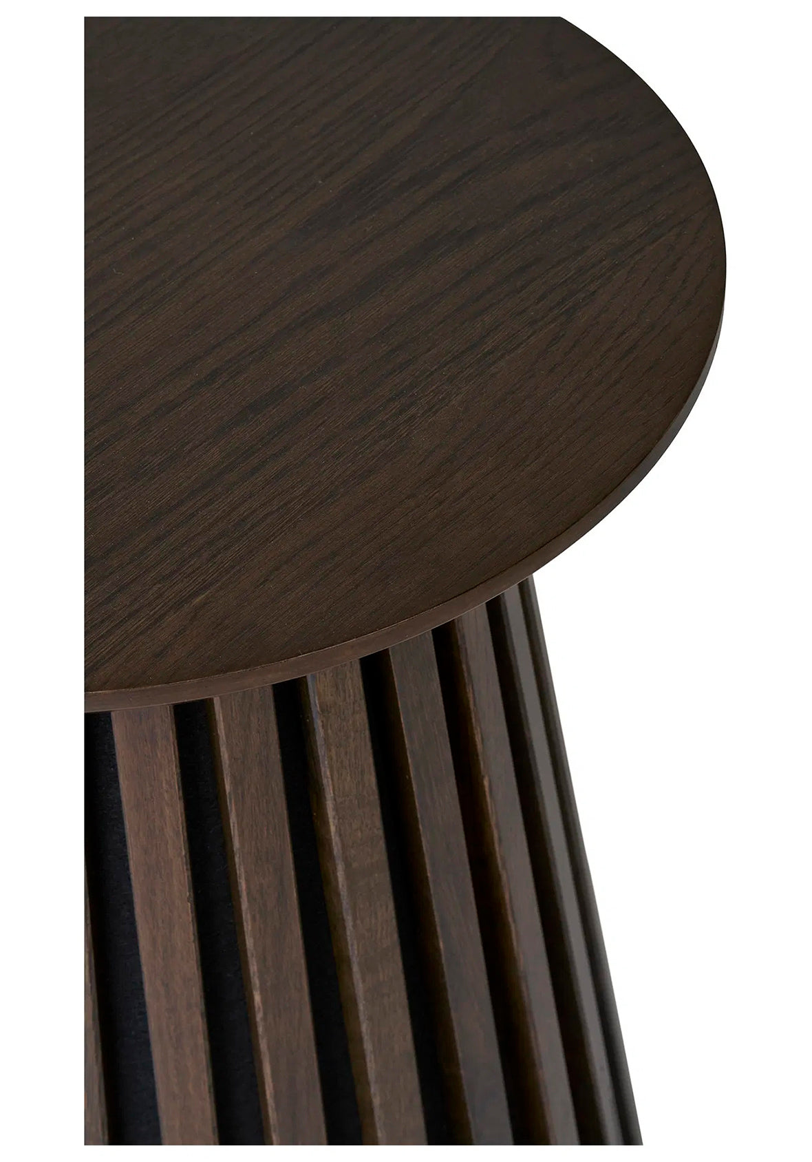 Mesa lateral Kanso en chapa de roble 40cm x 50cm