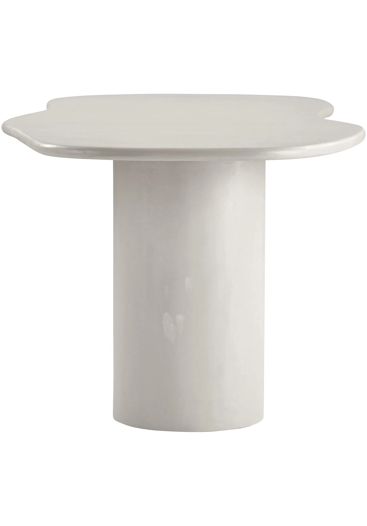 Mesa de comedor Sabi en acabado cemento 200cm × 96cm × 76cm