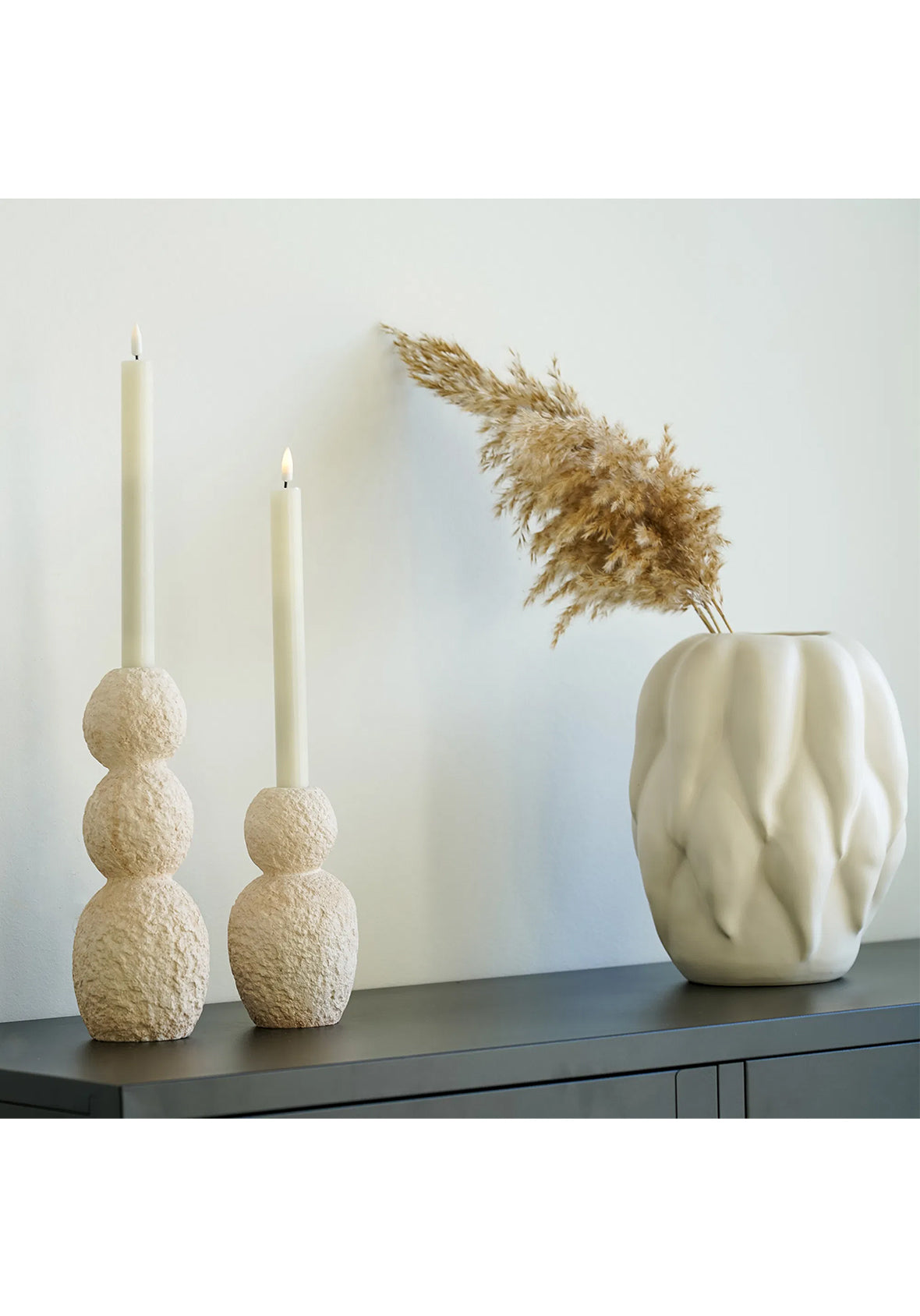 Set de 2 Porta velas Oura