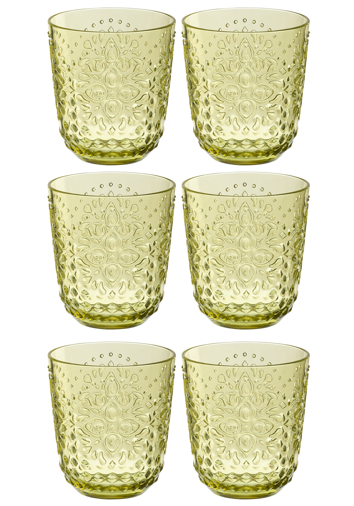 Set de 6 vasos Magnolia