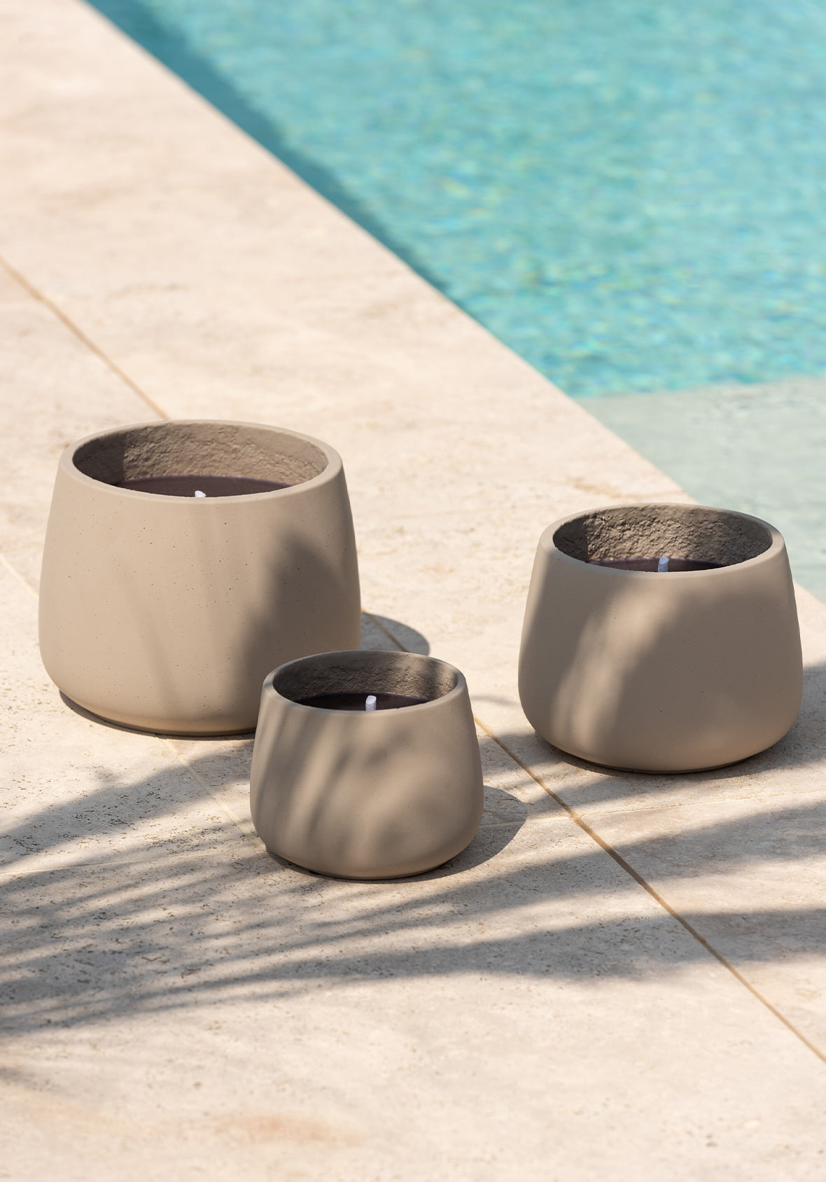 Bruma Grey Outdoor Candle