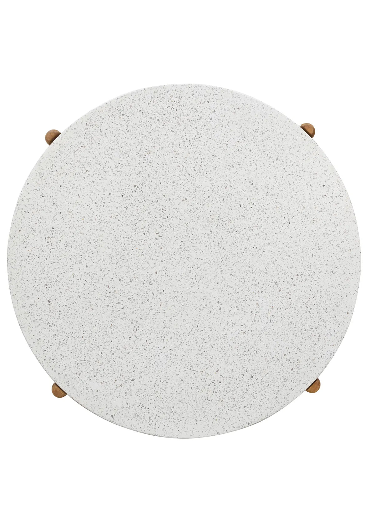 Conjunto de  Sala lounge Lumi de exterior en acacia y tela beige