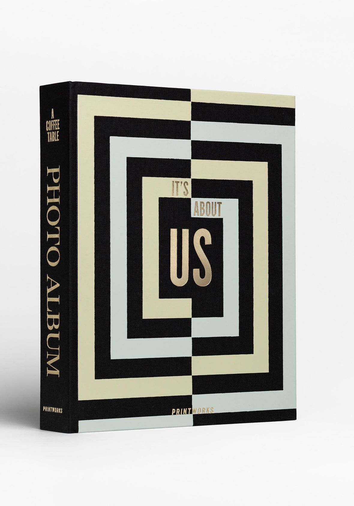 It's About Us - Álbum de Fotos de Mesa Elegante