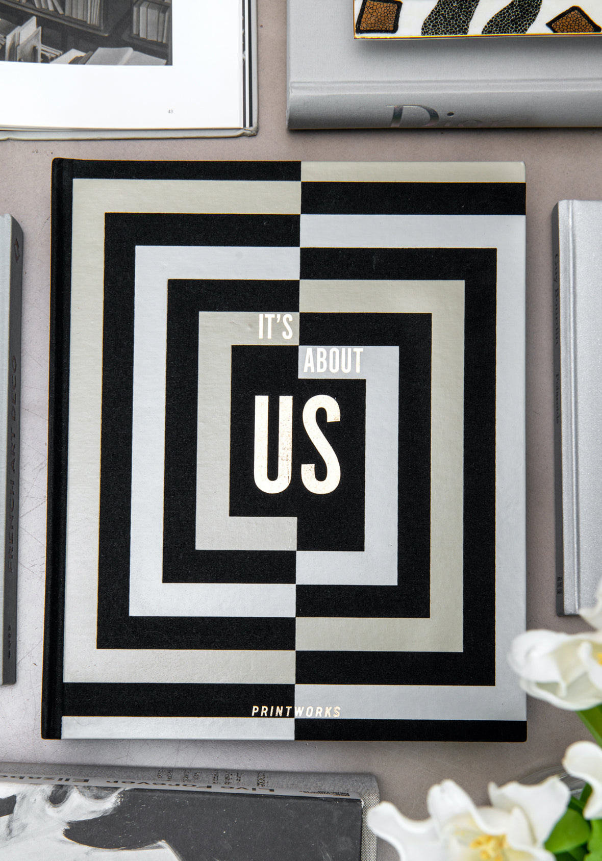 It's About Us - Álbum de Fotos de Mesa Elegante