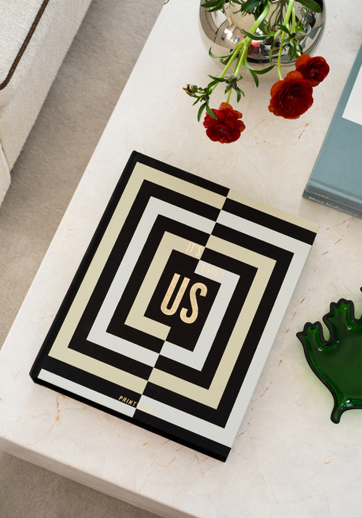 It's About Us - Álbum de Fotos de Mesa Elegante
