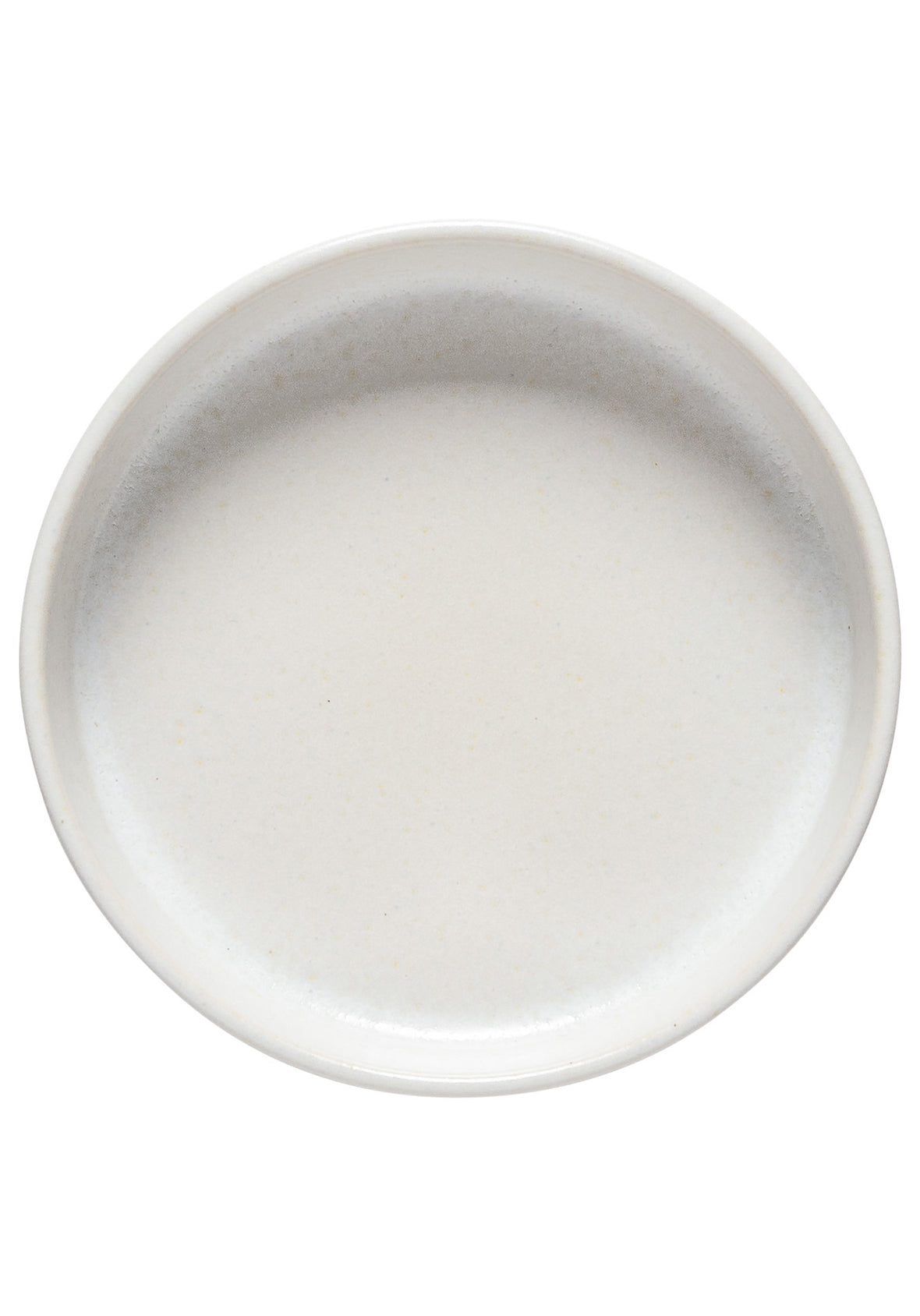 Set de 4 platos de mesa con reborde de 13 cm  - Colección de vajilla LUMA en gres fino hecha en Portugal