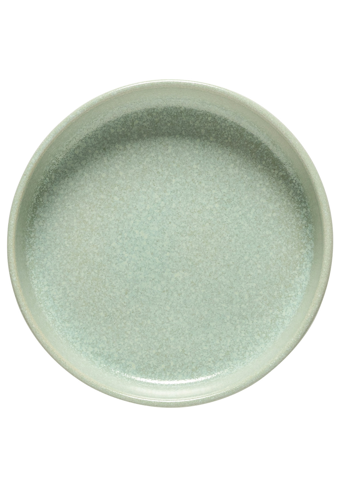 Set de 4 platos de mesa con reborde de 13 cm  - Colección de vajilla LUMA en gres fino hecha en Portugal