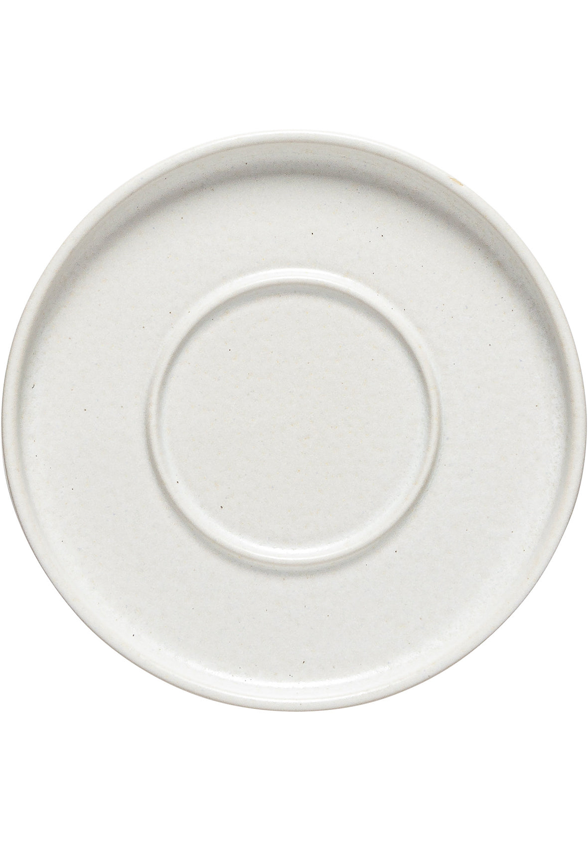 Set de 4 Platos para Tazas de Té 17 cm - Colección de vajilla LUMA en gres fino hecha en Portugal
