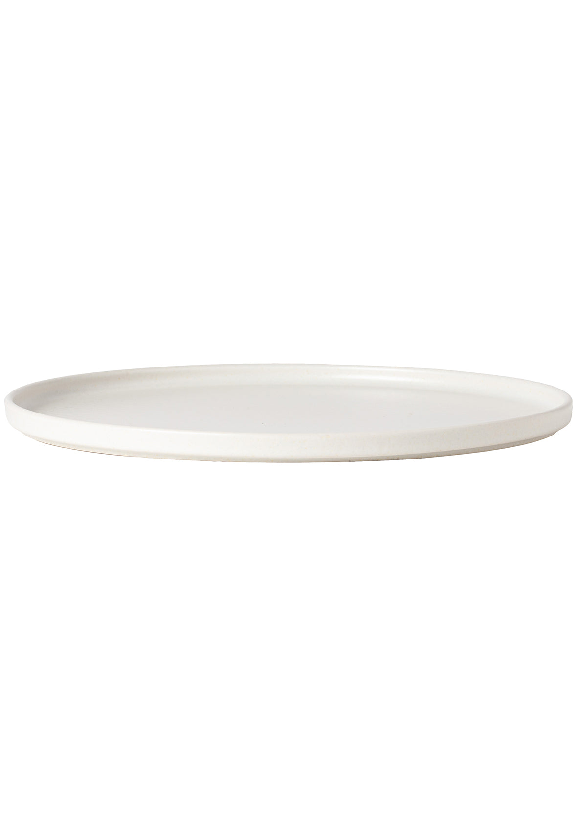Set de 4 platos de mesa de  27 cm  - Colección de vajilla LUMA en gres fino hecha en Portugal