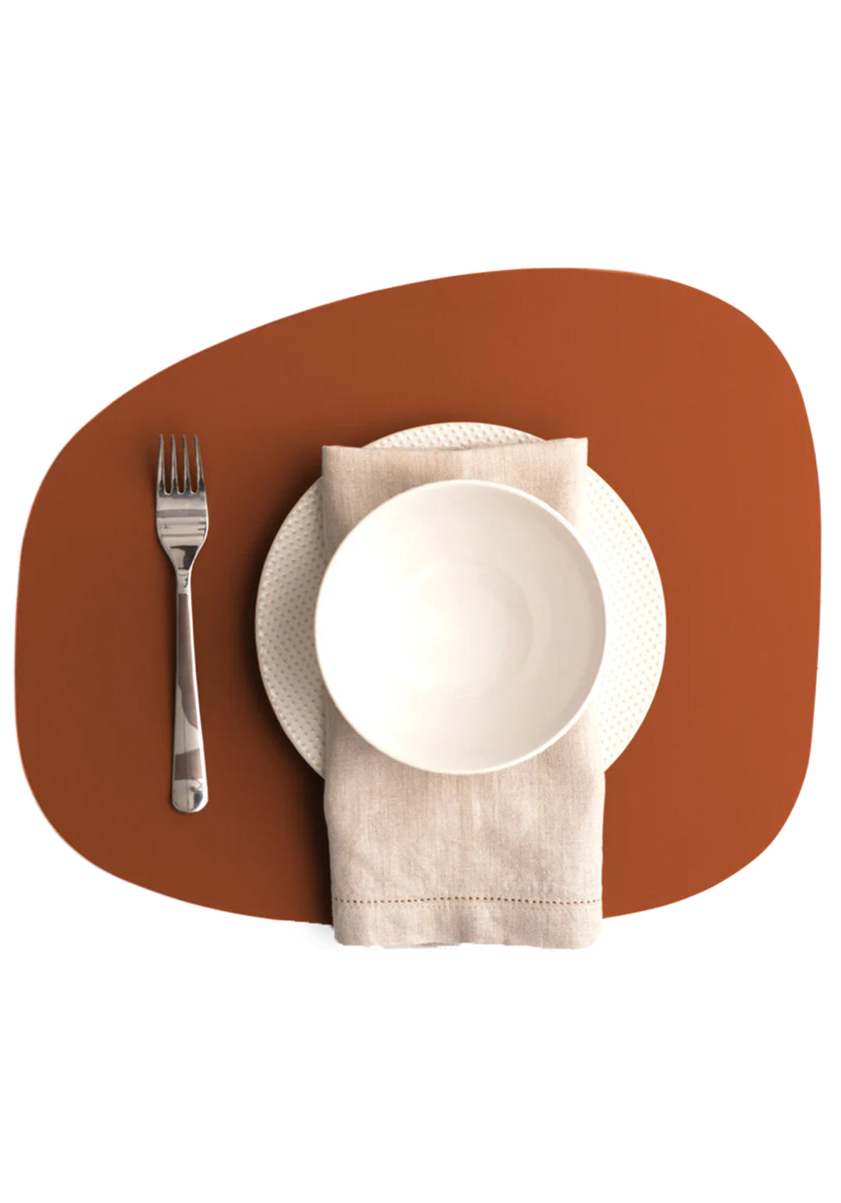 Set de 4 Manteles Individuales de mesa "Stone"  en cuero reciclado