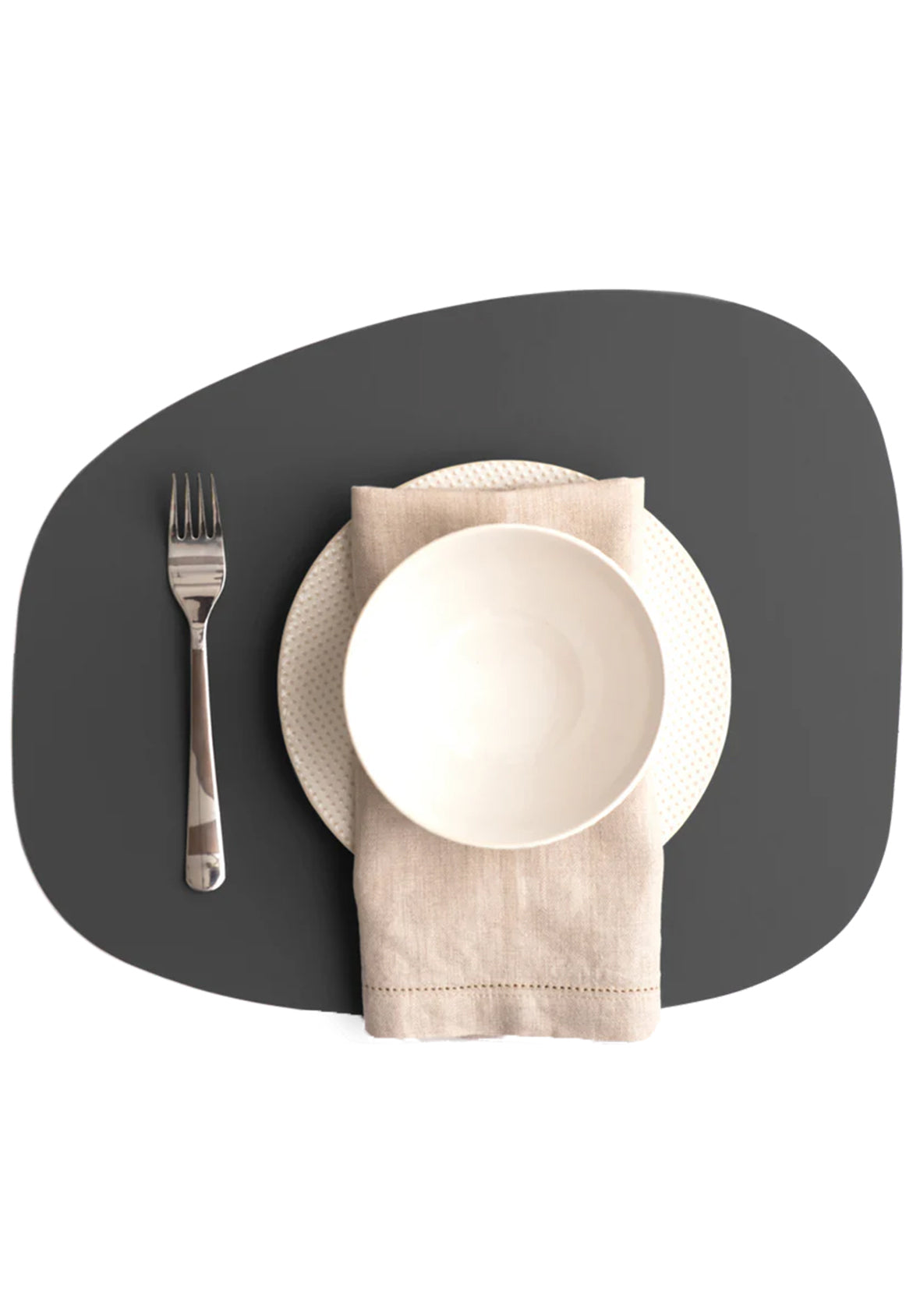 Set de 4 Manteles Individuales de mesa "Stone"  en cuero reciclado