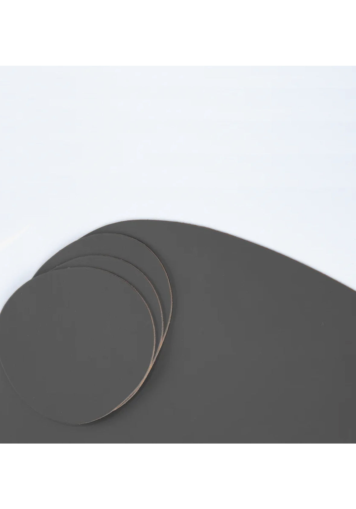 Set de 4 Manteles Individuales de mesa "Stone"  en cuero reciclado