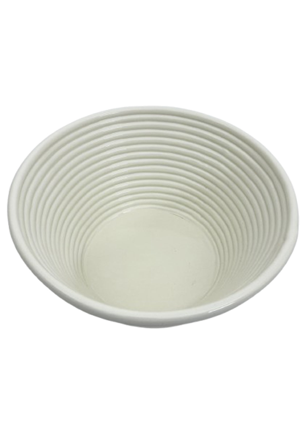 Bowl Acanalado Blancao Cerámica Grande