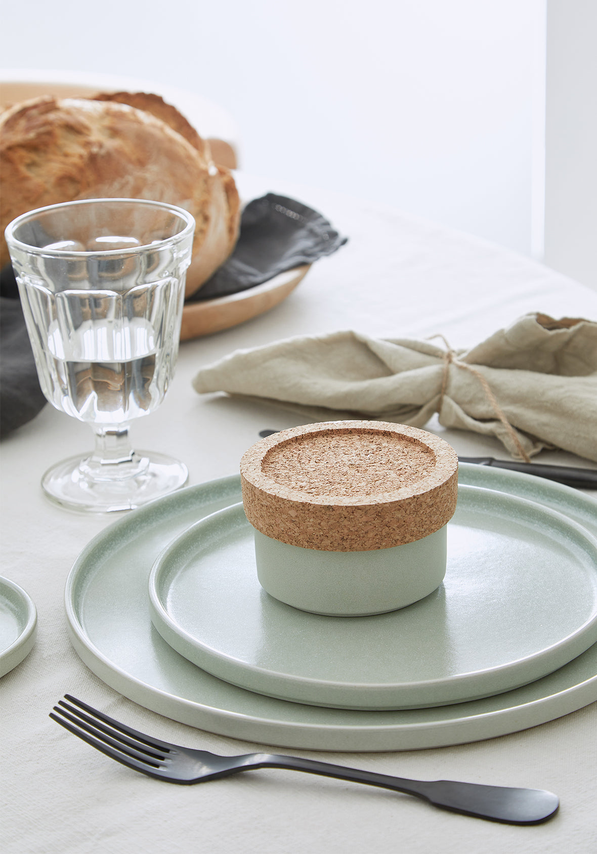 Set de 4 bowls  - 13 cm  - Colección de vajilla LUMA en gres fino hecha en Portugal