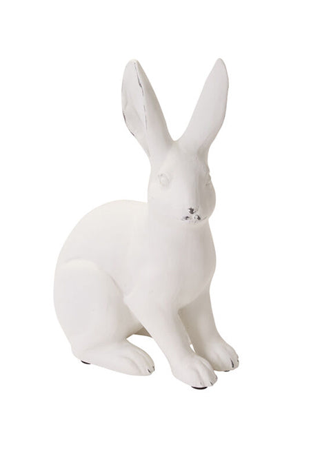 Figura decorativa de conejo de jardín