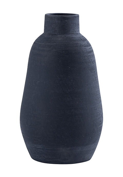 Maceta Bahamas  de terracota negra