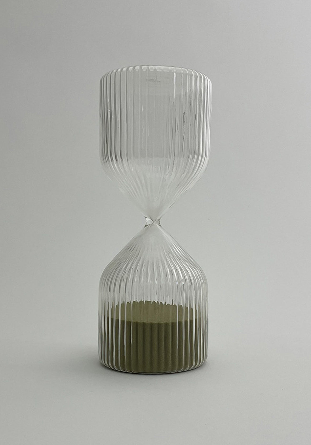 Reloj de Arena de Vidrio Estriado Sablier Moroco