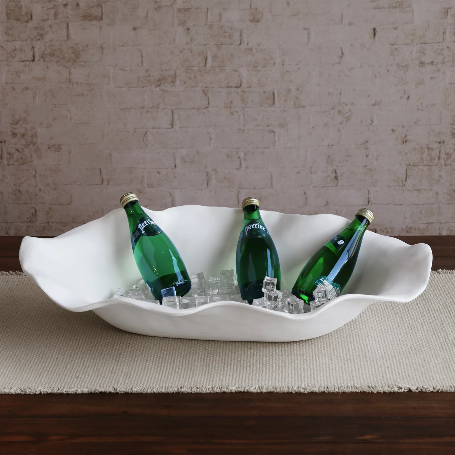 Large Oval Nube Centerpiece
