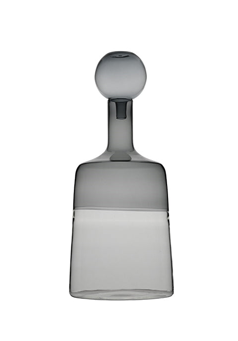 Jarrón decorativo Encanto tipo botella de vidrio Ø 15 cm