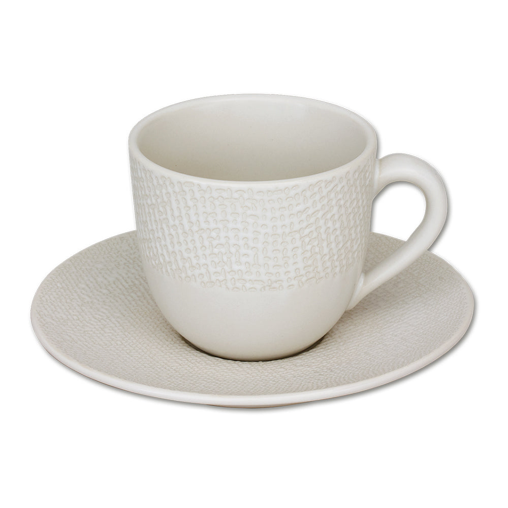 Set de vajilla individual 8 piezas – Vesubio Blanc
