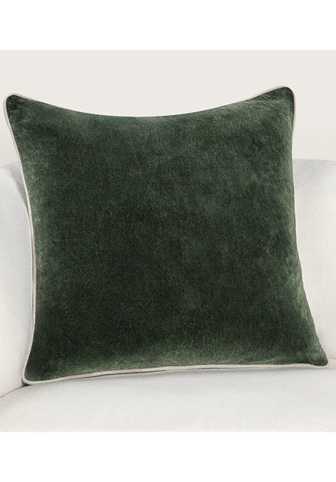 Cojín Heirloom - de terciopelo de algodón