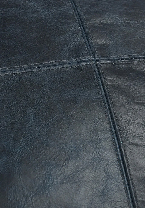 Cojín de piel Nightfall Square