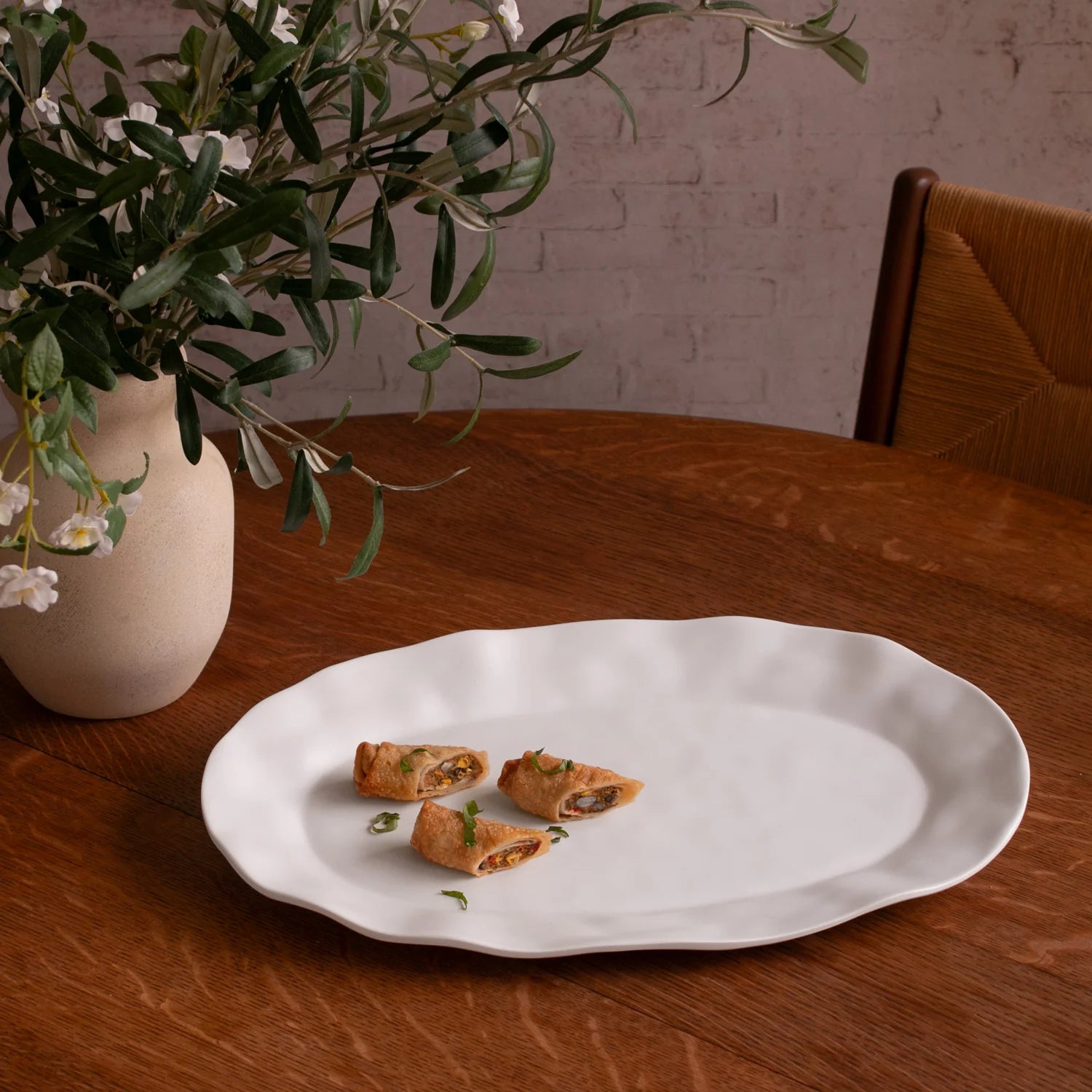 Vida Nube Large Oval Platter
