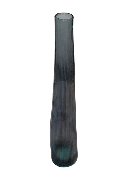 Jarrón Harmony de vidrio reciclado azul